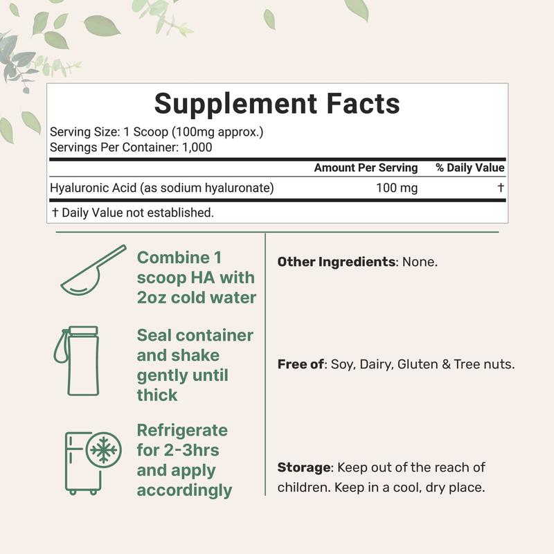 🔥Last Day Promotion 49% OFF Seurico™ Hyaluronic Acid Powder