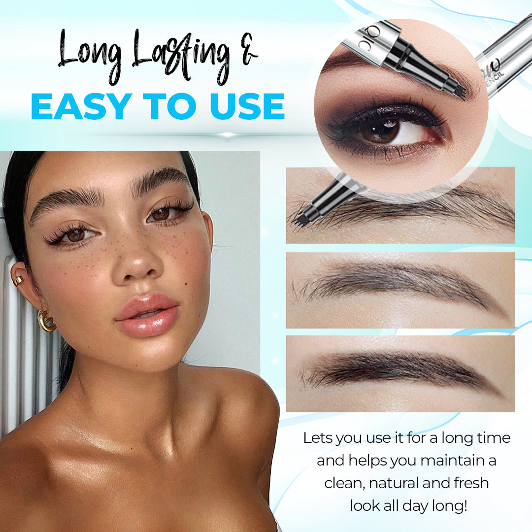 ArchDefine™ 3D Microblading 4-tip Eyebrow Pen ✨