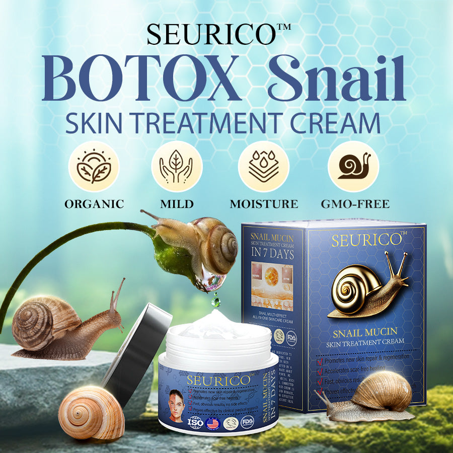 Seurico™ Snail Mucin Skin Treatment Cream (AAD Recommended👨⚕️)💖💟