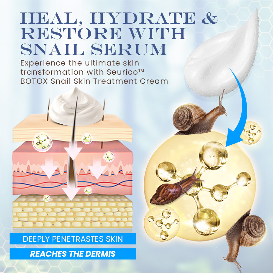Seurico™ Snail Mucin Skin Treatment Cream (AAD Recommended👨⚕️)💖💟