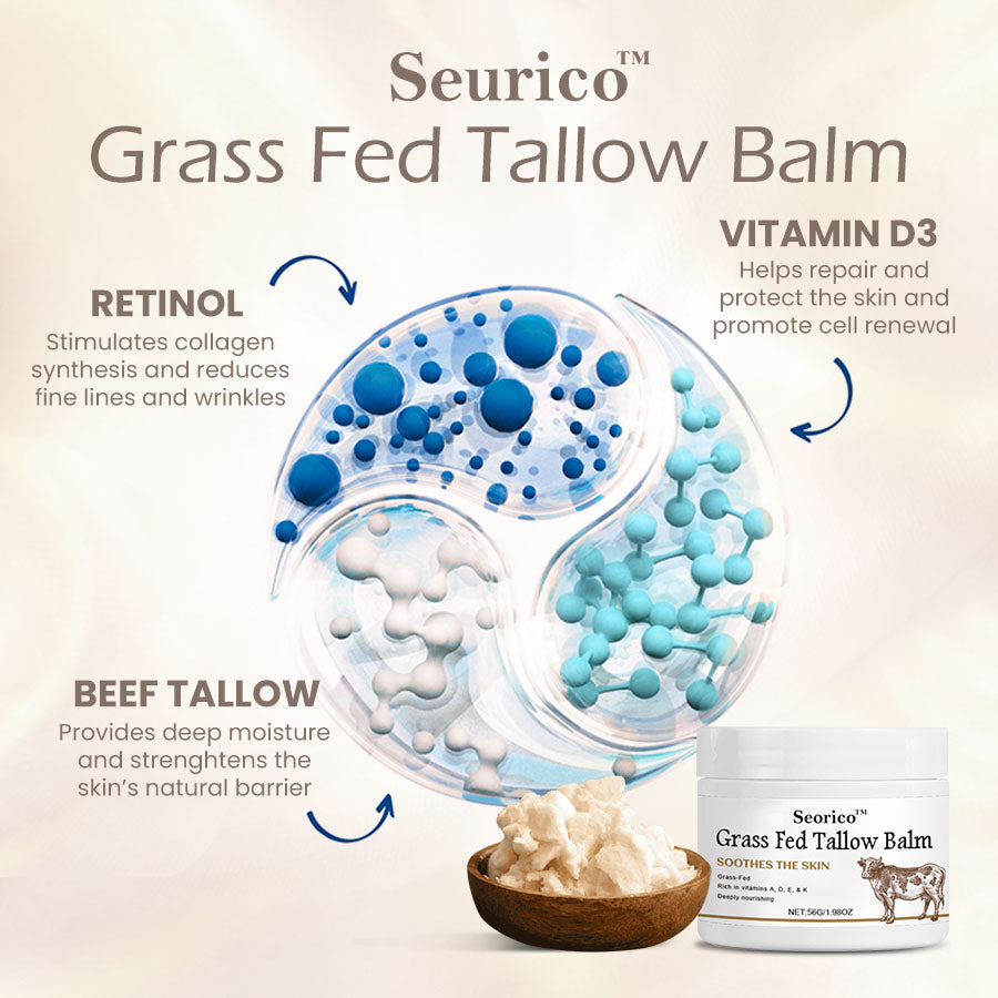 šSeurico⢠Grass Fed Tallow Balm for Skin Tightening