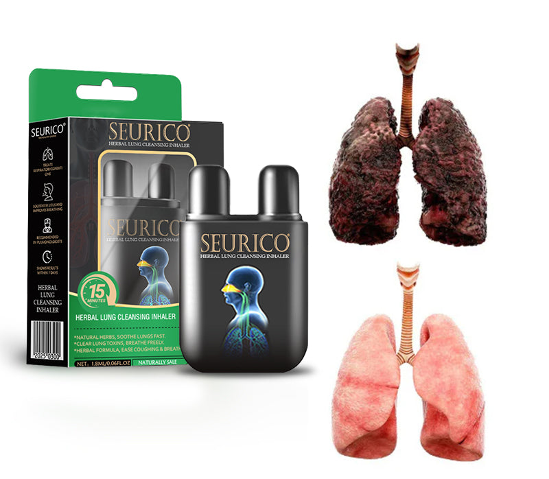 💜✅Official Store Seurico™ herbal lung cleansing inhaler 👨⚕️FDA Certification(💝 Cough, wheezing, shortness of breath, sputum, stuffy nose, bronchitis, bronchitis, allergy symptoms, lung discomfort💝)