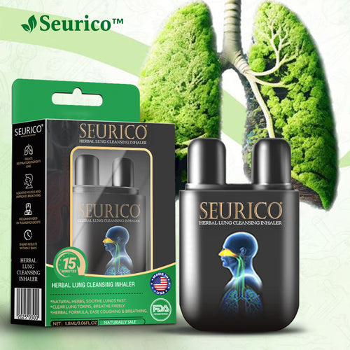 💜✅Official Store Seurico™ herbal lung cleansing inhaler 👨⚕️FDA Certification(💝 Cough, wheezing, shortness of breath, sputum, stuffy nose, bronchitis, bronchitis, allergy symptoms, lung discomfort💝)