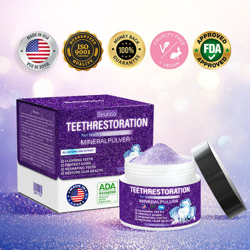 Seurico™ Natural Mineral Tooth Powder 🧑🏽⚕️TGA-Certified