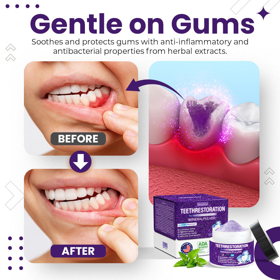 Seurico™ Natural Mineral Tooth Powder 🧑🏽⚕️TGA-Certified
