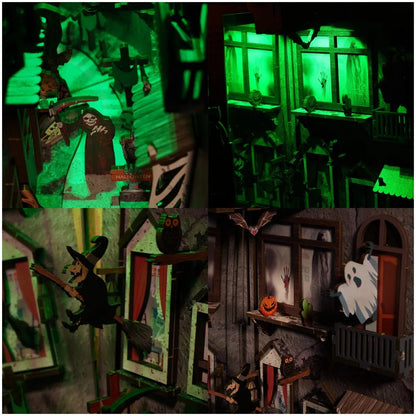 DIY Book Nook Kit | Halloween Alley