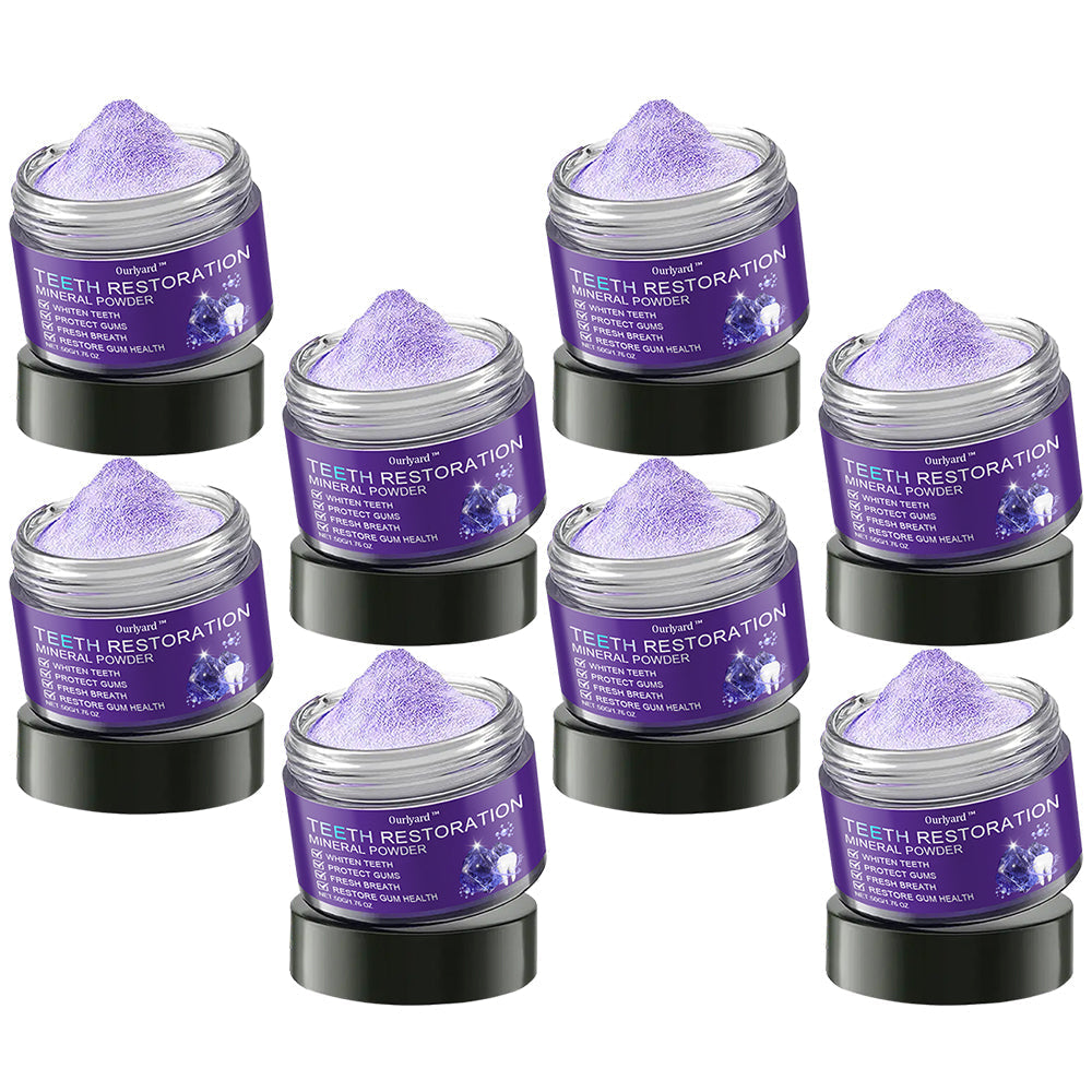 ✅Official Store | Ourlyard™ Tooth Health Mineral Powder🧑🏽‍⚕️TGA-Certified (for the treatment of periodontitis and oral ulcers, prevention of tooth loss, and repair of gum recession)