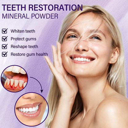 ✅Official Store | Ourlyard™ Tooth Health Mineral Powder🧑🏽‍⚕️TGA-Certified (for the treatment of periodontitis and oral ulcers, prevention of tooth loss, and repair of gum recession)