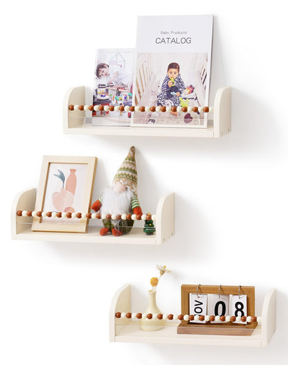 ROBUD Nursery Floating Shelves for Wall